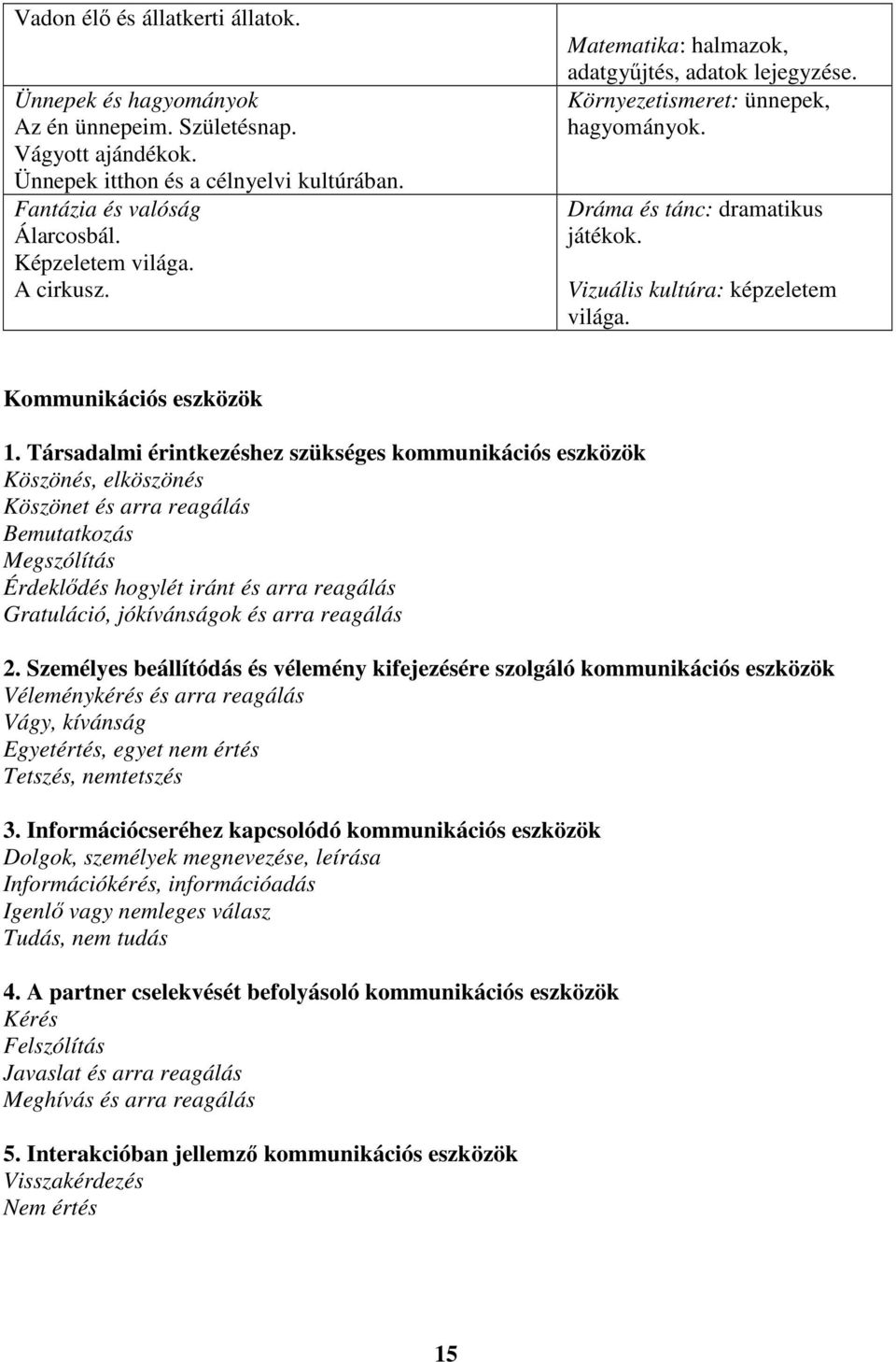 Kommunikációs eszközök 1.