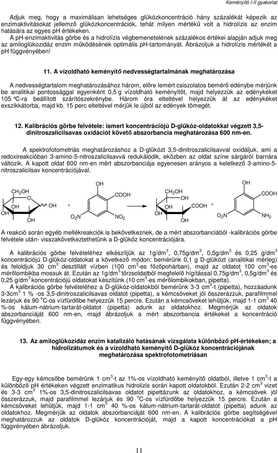 Ábrázoljuk a hidrolízis mértékét a ph függvényében! 11.
