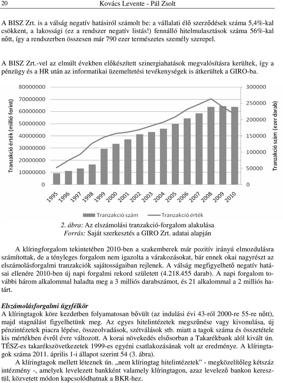 -vel az elmúlt években előkészített szinergiahatások megvalósításra kerültek, így a pénzügy és a HR után az informatikai üzemeltetési tevékenységek is átkerültek a GIRO-ba. 2.