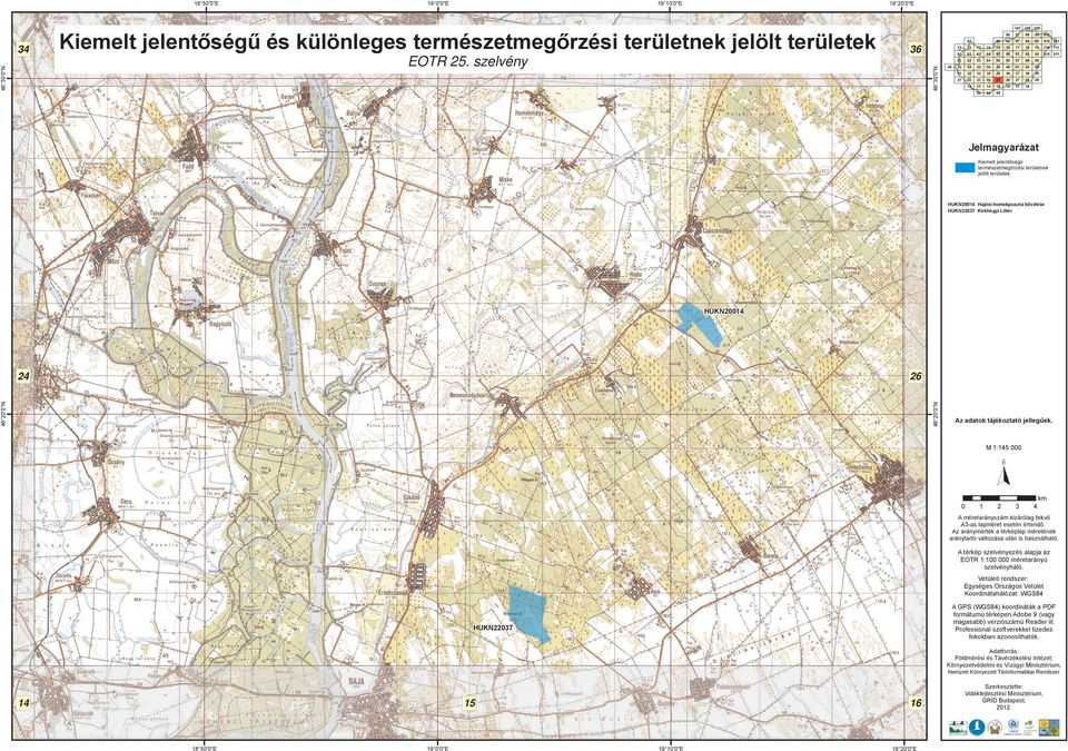 szelvény 36 46 30'0"N HUKN20014 Hajósi-homokpuszta