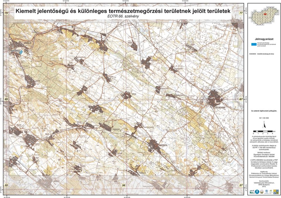 szelvény 77 HUDI20023 HUDI20023 Gödöllői-dombság