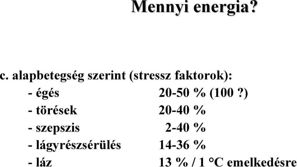 égés 20-50 % (100?