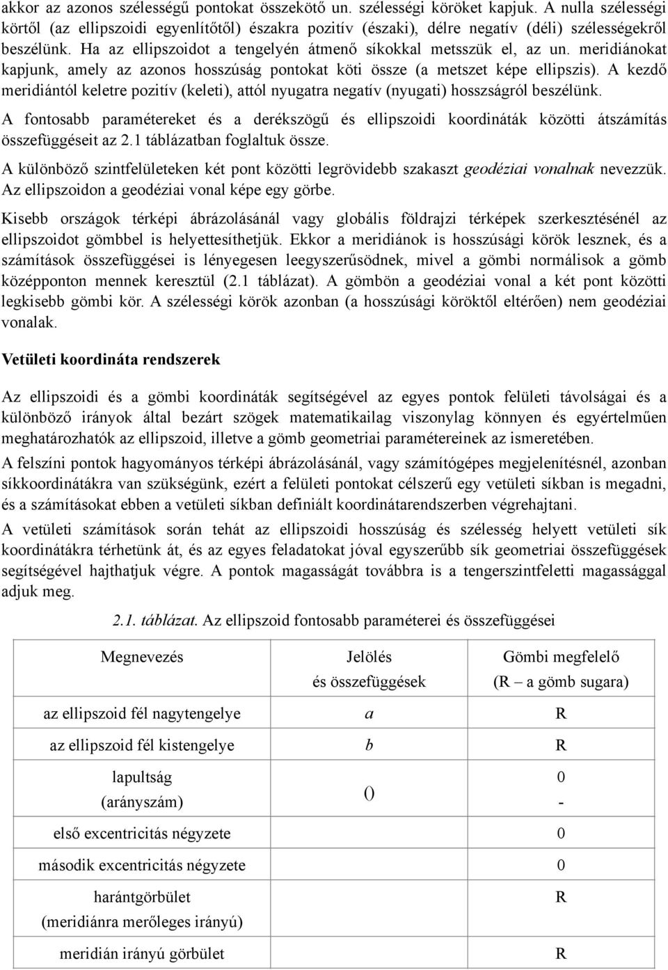 kezdő meridiántól keletre pozitív keleti), attól nyugatra negatív nyugati) hosszságról beszélünk.