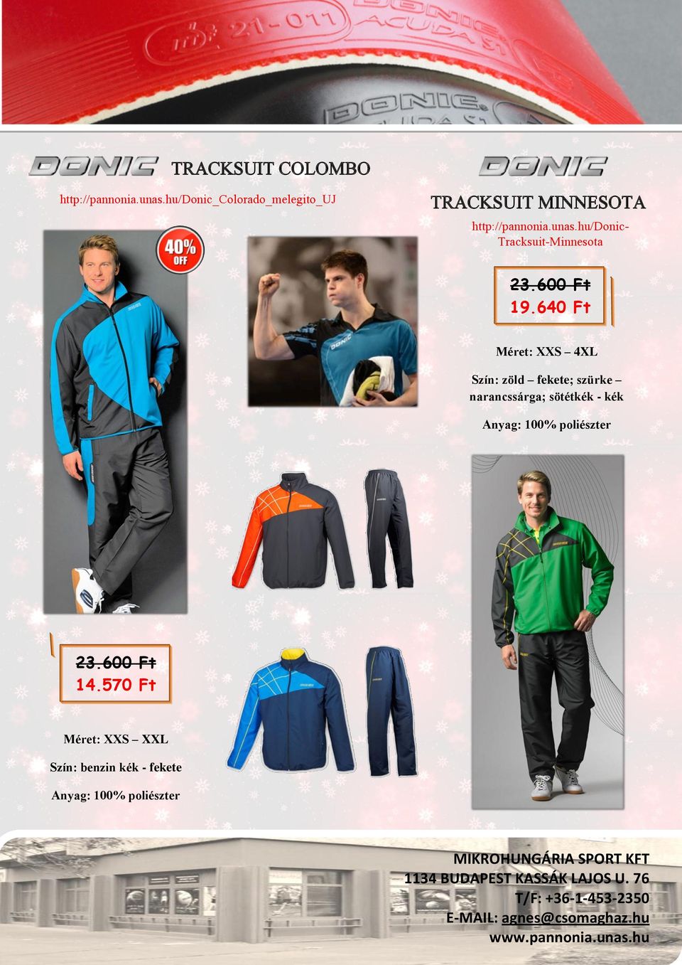 hu/donic- Tracksuit-Minnesota 23.600 Ft 19.