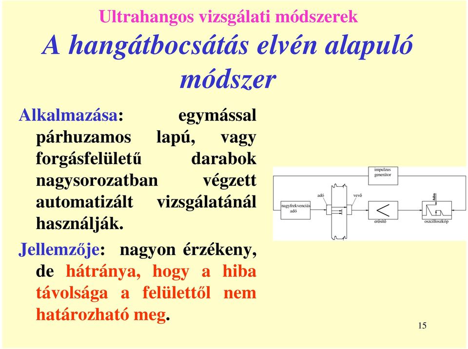 vizsgálatánál használják.