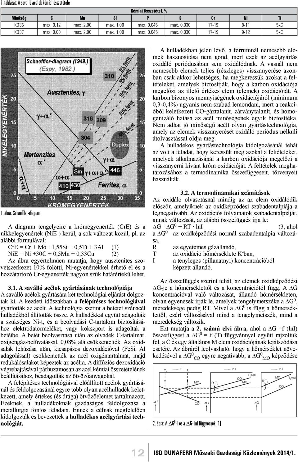 A vasnál nem nemesebb elemek teljes (részleges) visszanyerése azonban csak akkor lehetséges, ha megkeressük azokat a feltételeket, amelyek biztosítják, hogy a karbon oxidációja megelőzi az illető