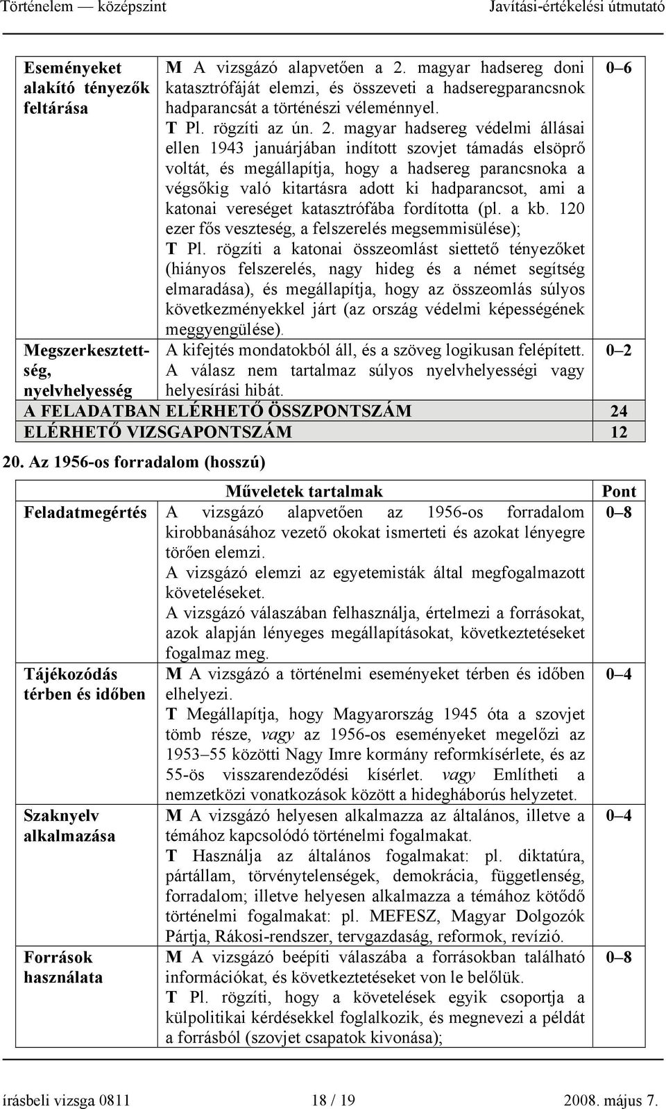 magyar hadsereg védelmi állásai ellen 1943 januárjában indított szovjet támadás elsöprő voltát, és megállapítja, hogy a hadsereg parancsnoka a végsőkig való kitartásra adott ki hadparancsot, ami a