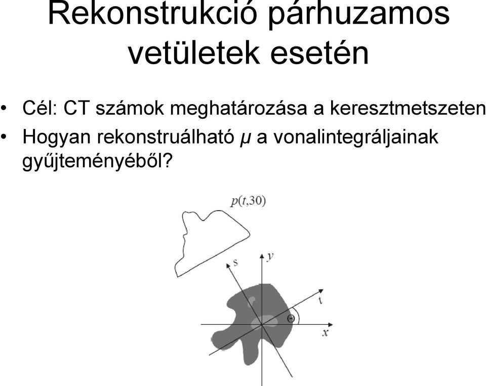 keresztmetszeten Hogyan