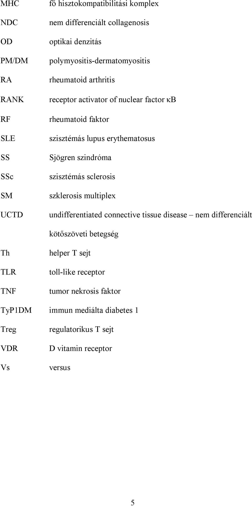 Sjögren szindróma szisztémás sclerosis szklerosis multiplex undifferentiated connective tissue disease nem differenciált kötőszöveti betegség