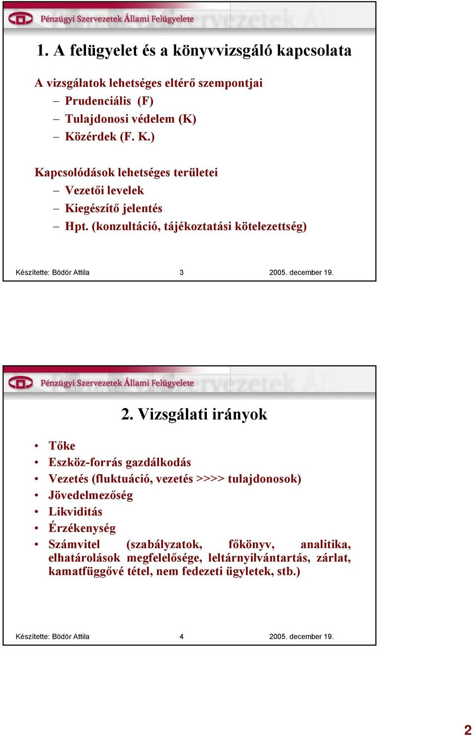 Vizsgálati irányok Tőke Eszköz-forrás gazdálkodás Vezetés (fluktuáció, vezetés >>>> tulajdonosok) Jövedelmezőség Likviditás Érzékenység