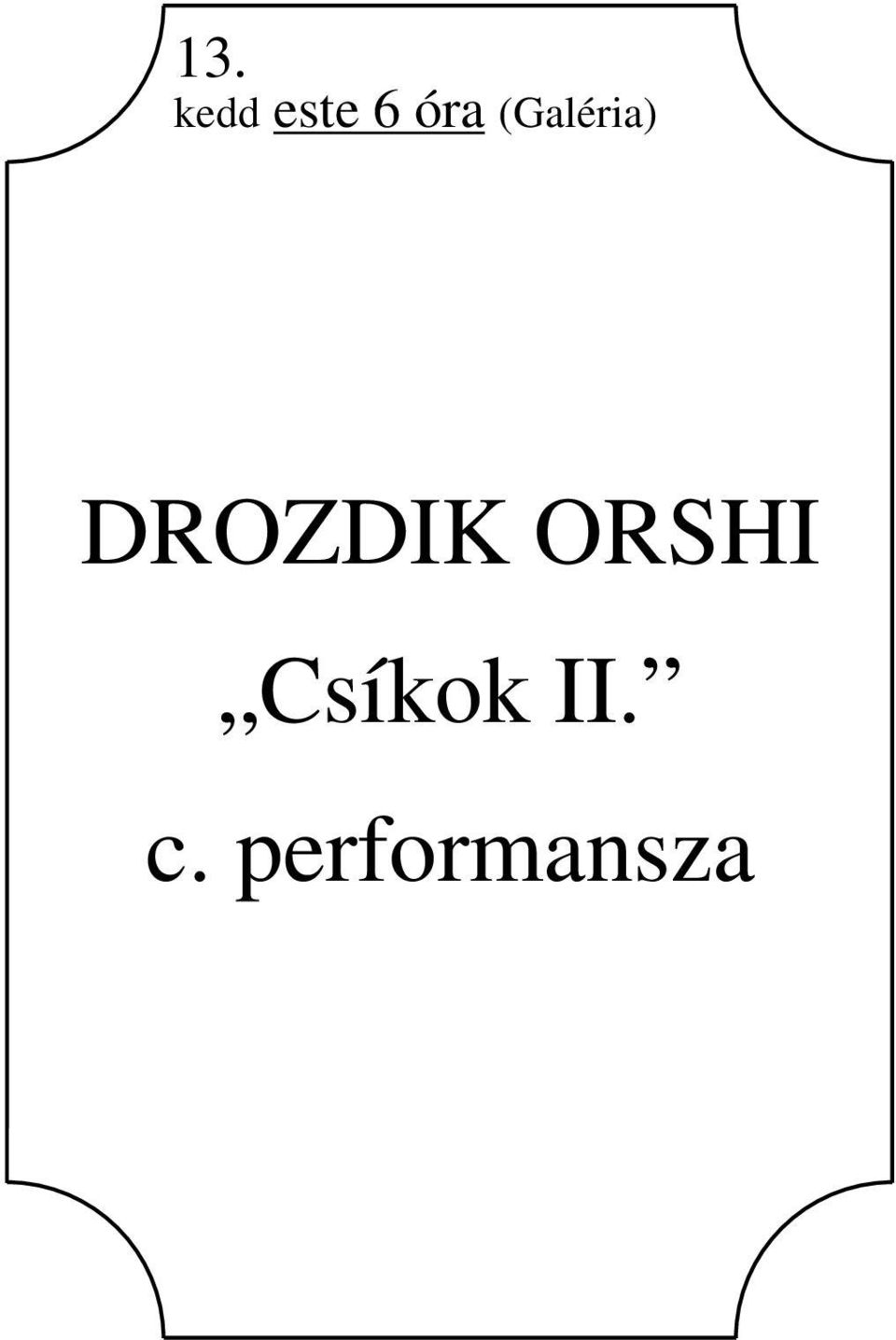 DROZDIK ORSHI