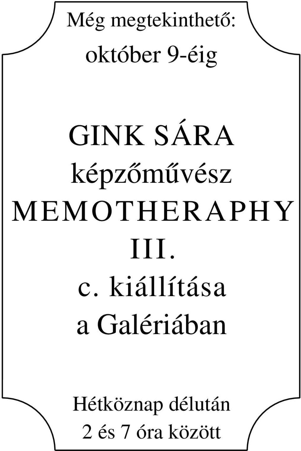 MEMOTHERAPHY III. c.