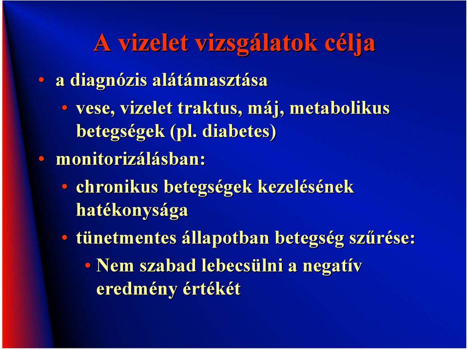 diabetes) monitorizálásban sban: chronikus betegségek gek kezelésének