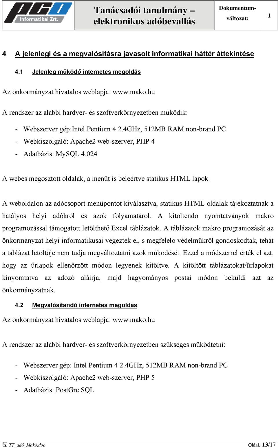 024 A webes megosztott oldalak, a menüt is beleértve statikus HTML lapok.