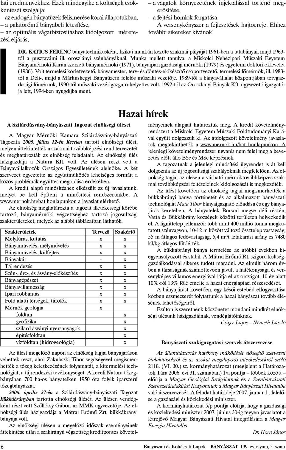 környezetének injektálással történõ megerõsítése, afejtésihomlokforgatása. Aversenykényszer afejlesztések hajtóereje. Ehhez továbbisikereketkívánok! DR.