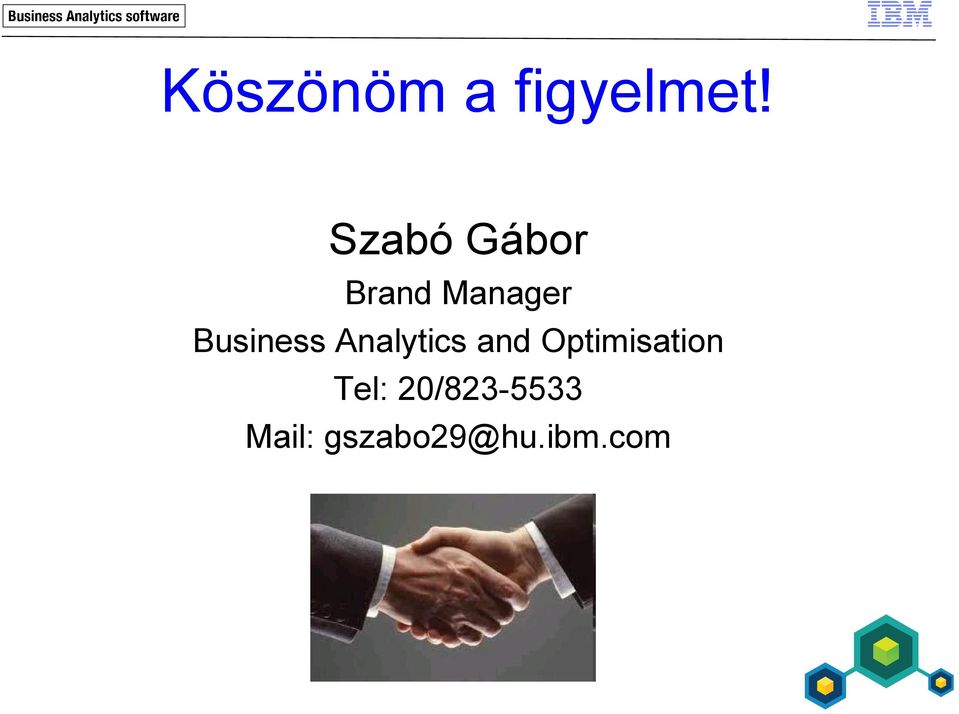 Business Analytics and