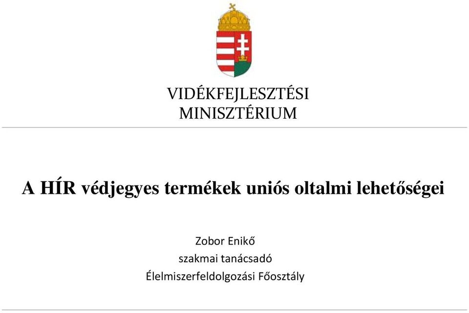 Zobor Enikő szakmai