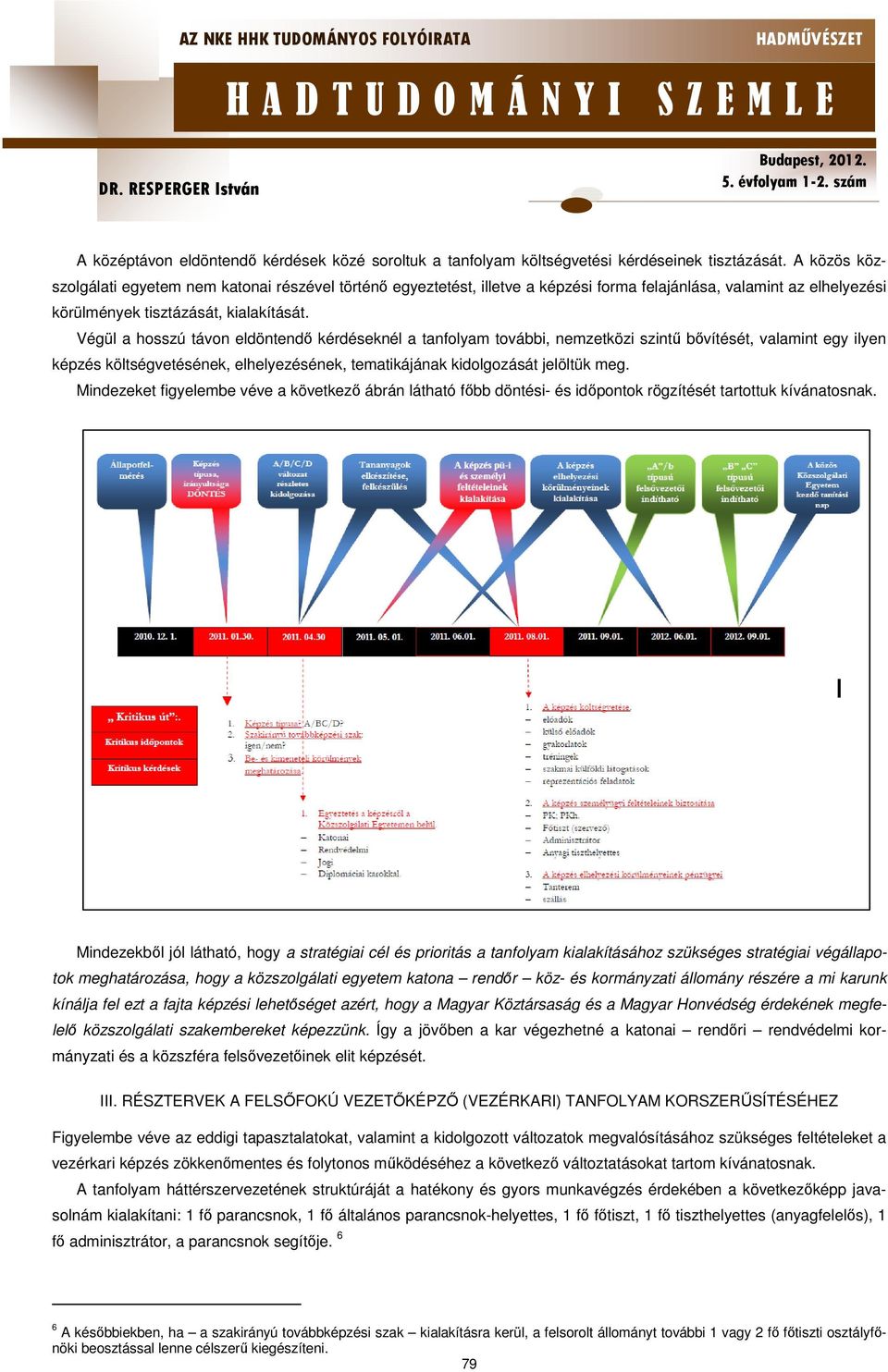 Végül a hosszú távon eldöntendő kérdéseknél a tanfolyam további, nemzetközi szintű bővítését, valamint egy ilyen képzés költségvetésének, elhelyezésének, tematikájának kidolgozását jelöltük meg.