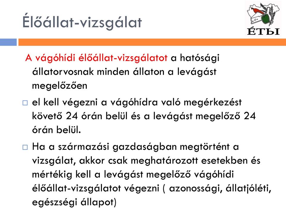 órán belül.