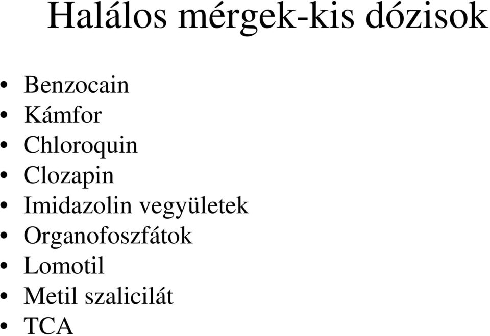 Clozapin Imidazolin vegyületek