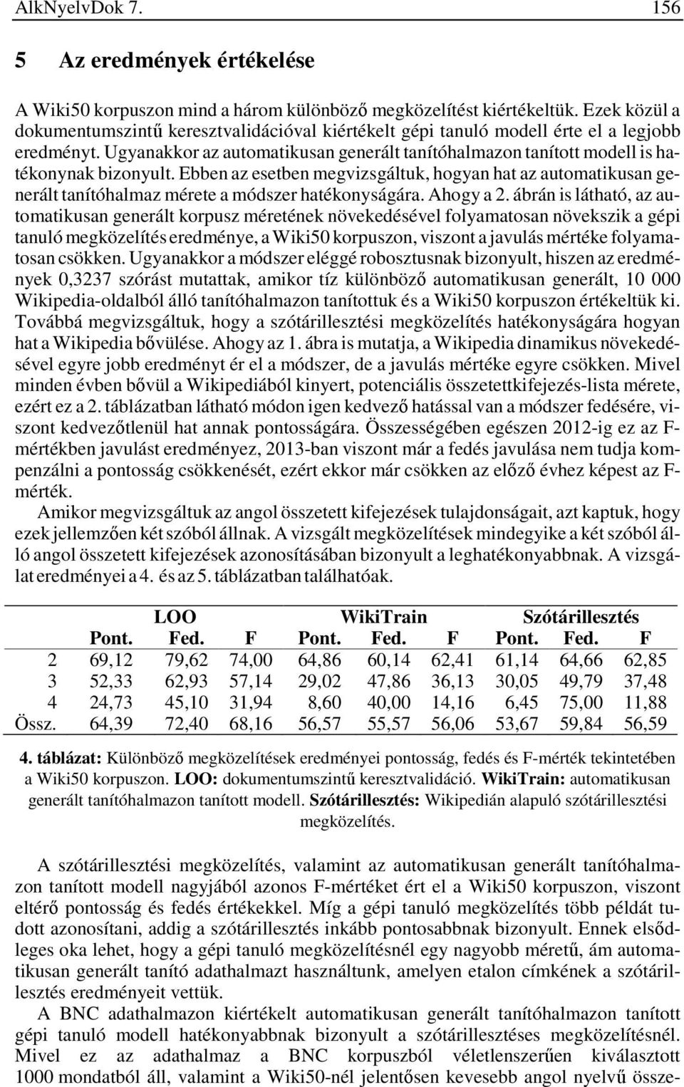 Ugyanakkor az automatikusan generált tanítóhalmazon tanított modell is hatékonynak bizonyult.