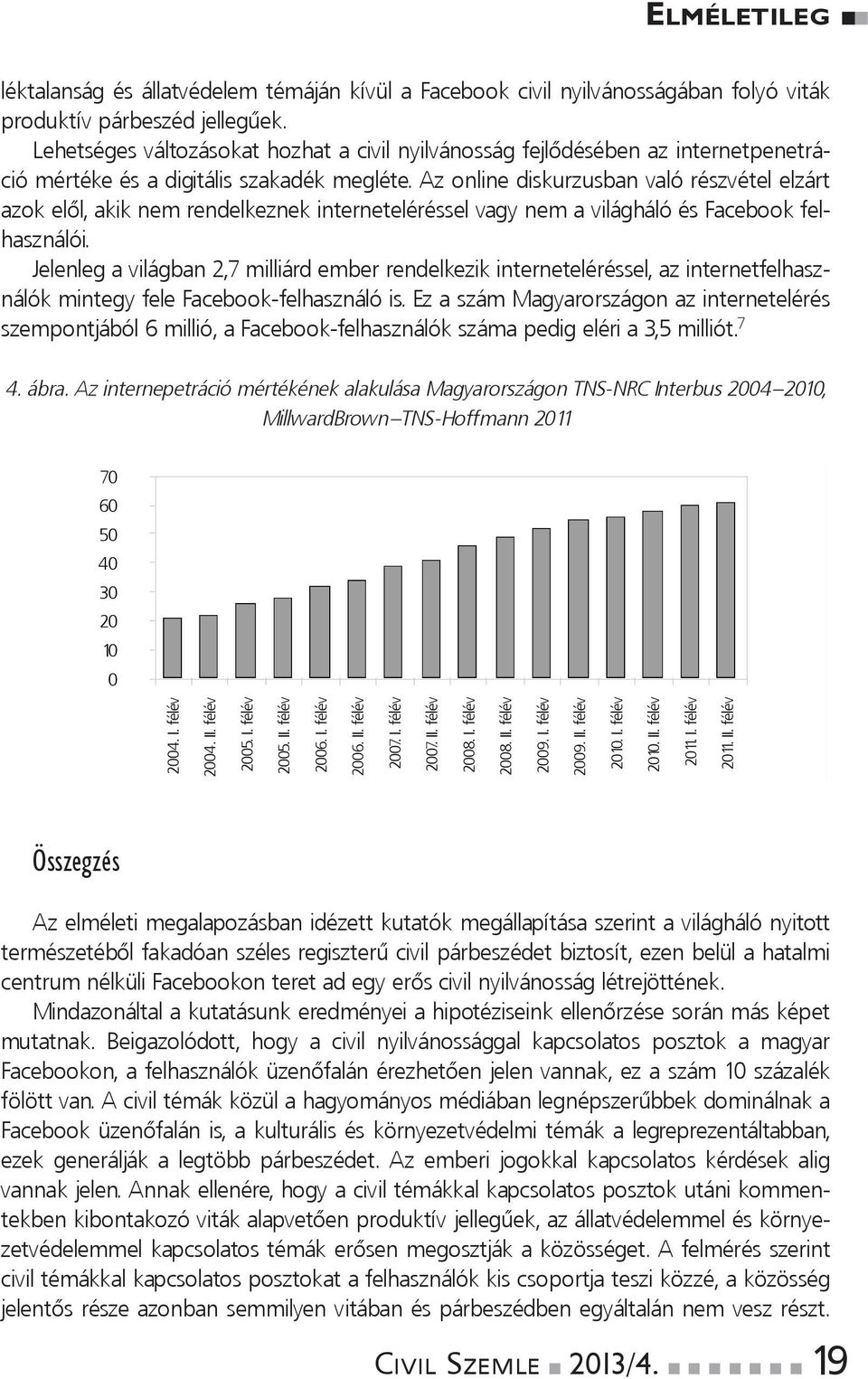 Azonlinediskurzusbanvalórészvételelzárt azokelől,akiknemrendelkeznekinternetelérésselvagynemavilághálóésfacebookfelhasználói.