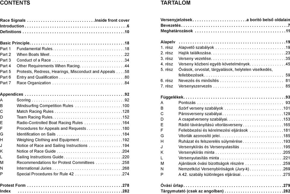 ...............................34 Part 4 Other Requirements When Racing....................44 Part 5 Protests, Redress, Hearings, Misconduct and Appeals....58 Part 6 Entry and Qualification.