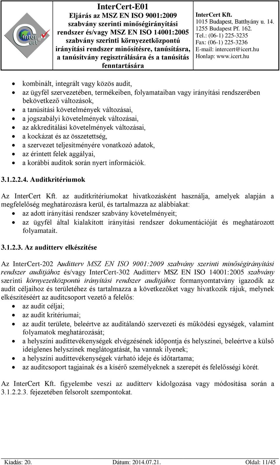 nyert információk. 3.1.2.2.4.