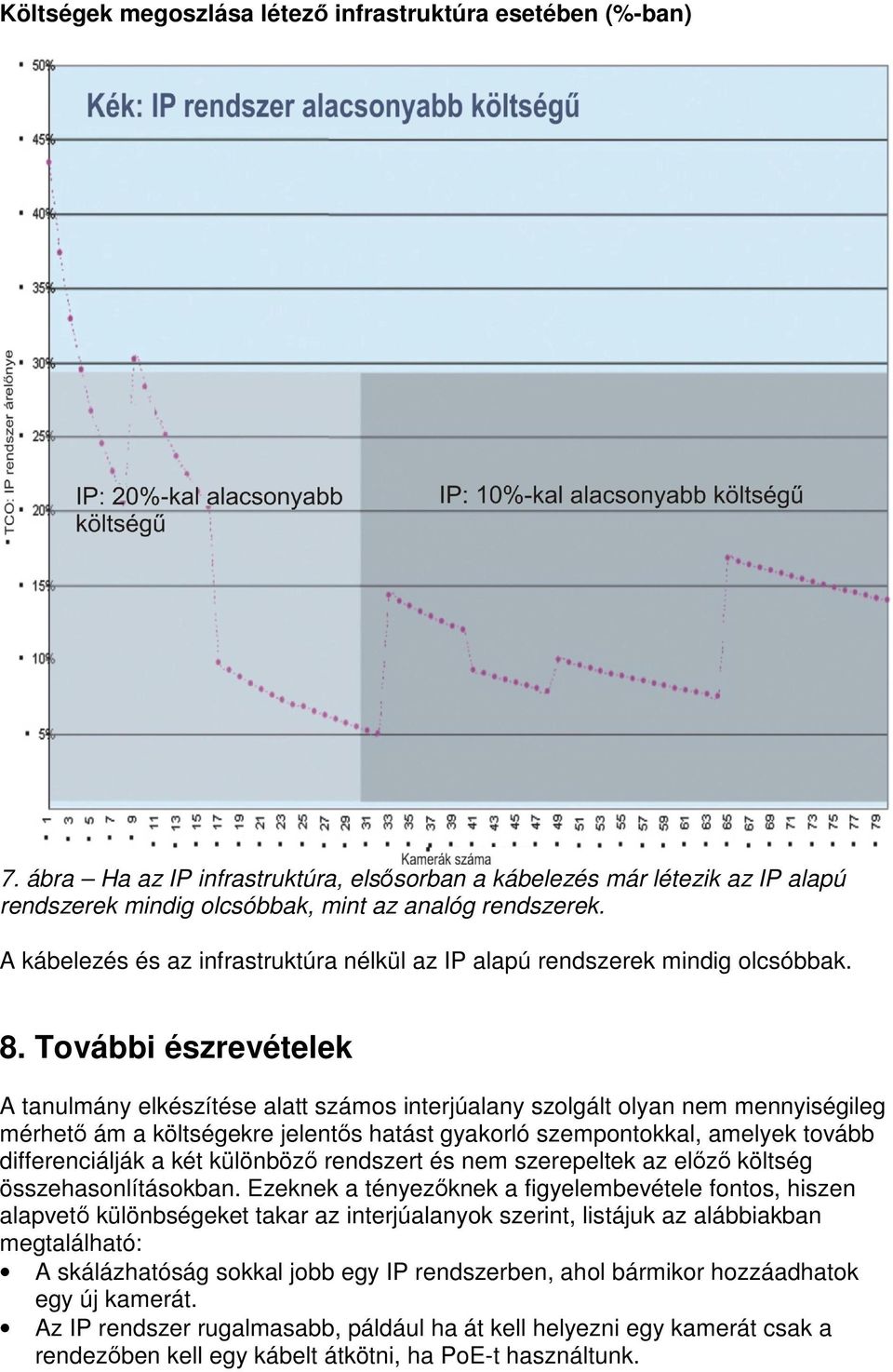 További észrevételek A tanulmány elkészítése alatt számos interjúalany szolgált olyan nem mennyiségileg mérhető ám a költségekre jelentős hatást gyakorló szempontokkal, amelyek tovább differenciálják