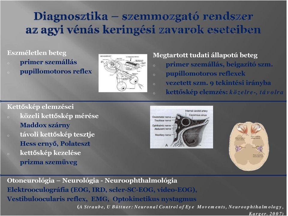 9 tekintési irányba kettőskép elemzés: közelre-, távlra Kettőskép elemzései közeli kettőskép mérése Maddx szárny távli kettőskép tesztje Hess