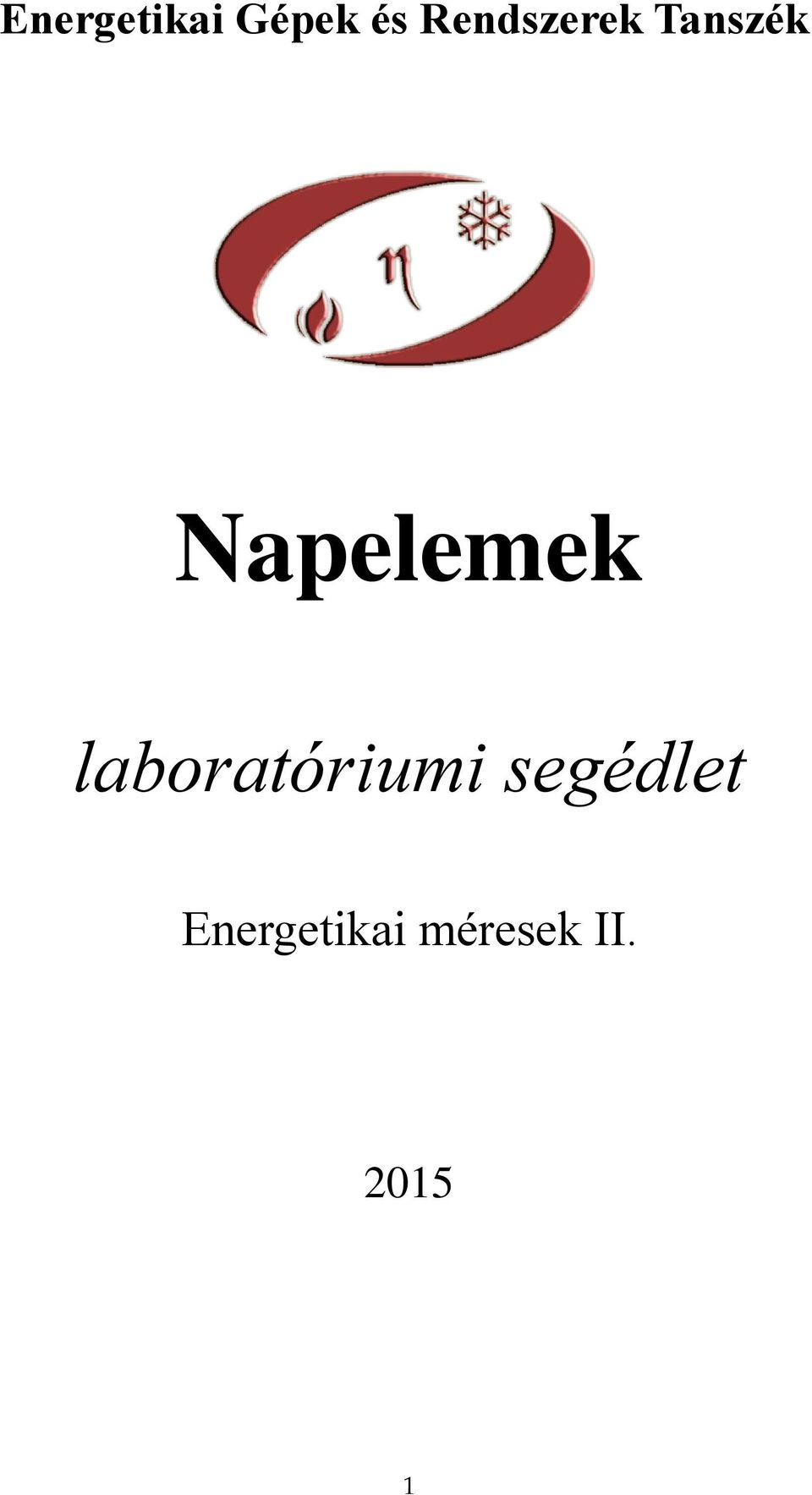 Napelemek laboratóriumi