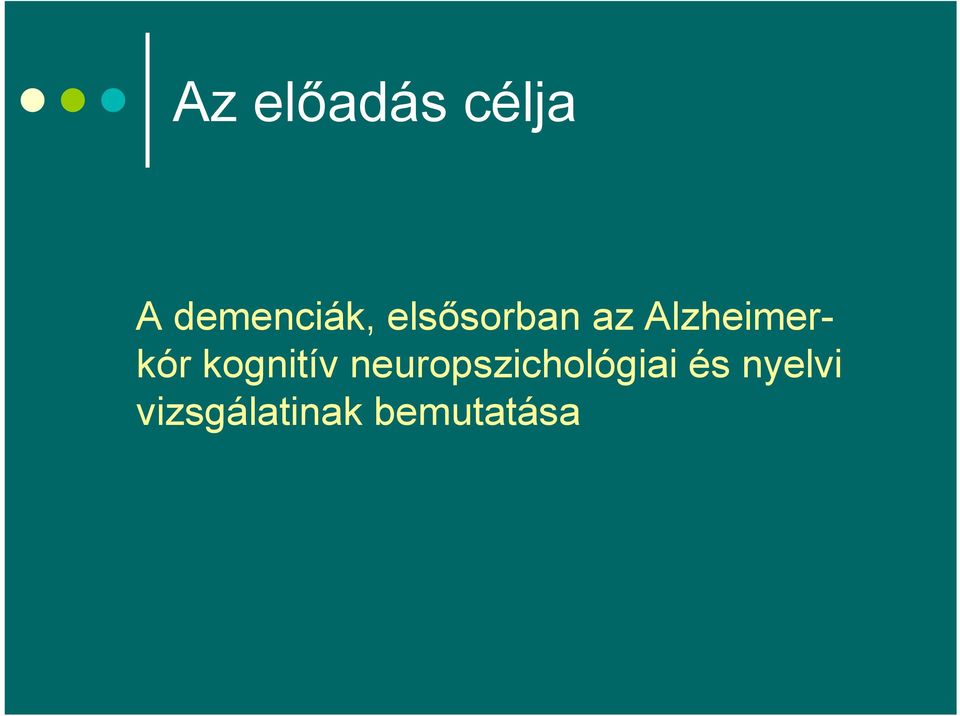 kognitív neuropszichológiai