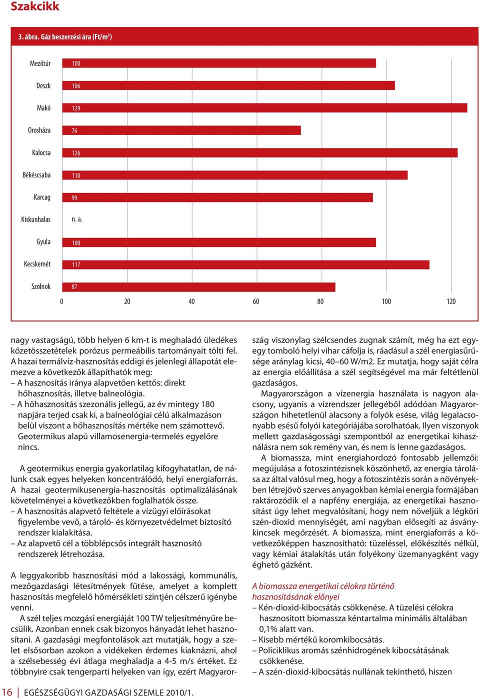 A hazai termálvíz-hasznosítás eddigi és jelenlegi állapotát elemezve a következők állapíthatók meg: A hasznosítás iránya alapvetően kettős: direkt hőhasznosítás, illetve balneológia.