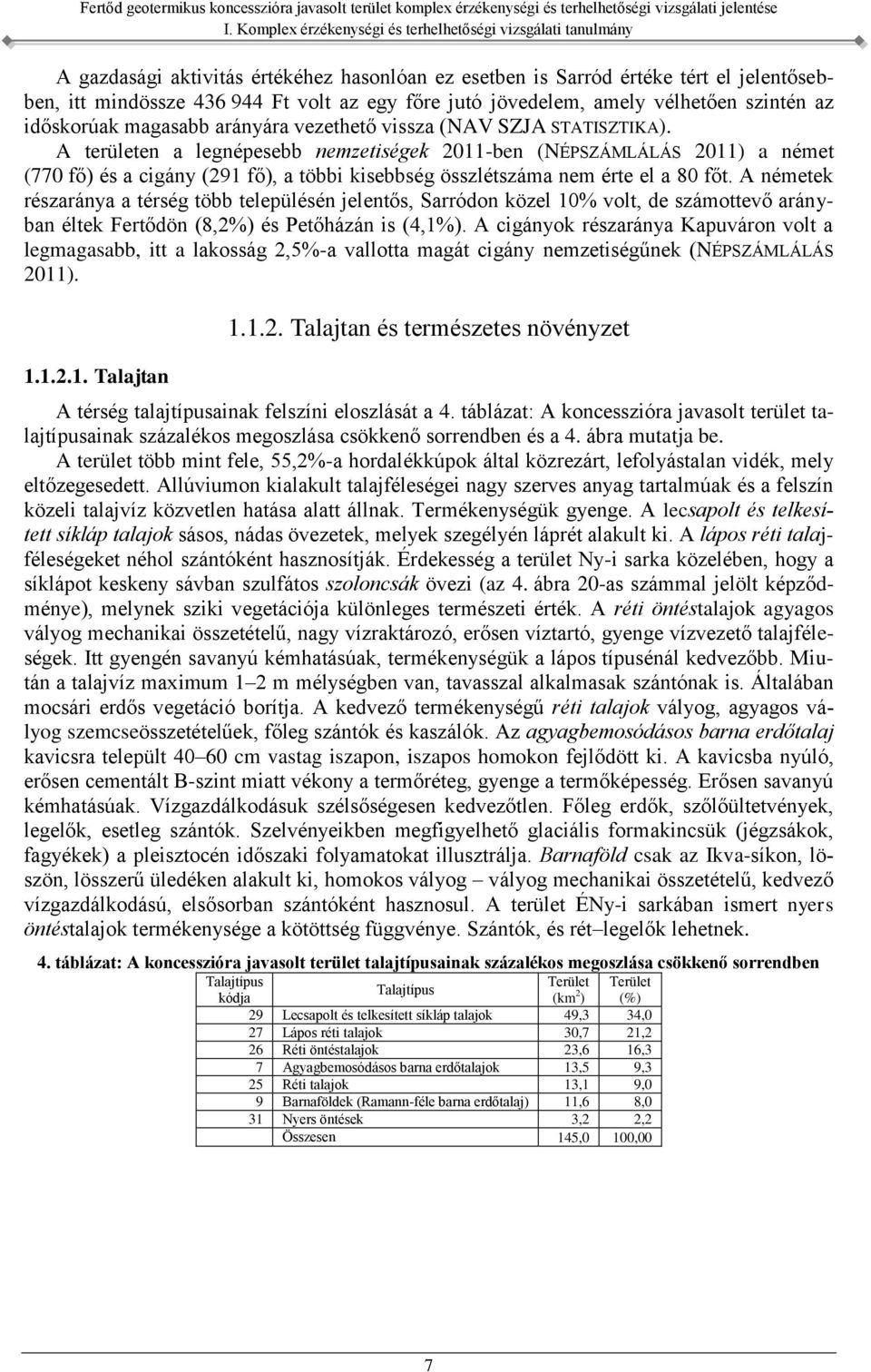 A területen a legnépesebb nemzetiségek 2011-ben (NÉPSZÁMLÁLÁS 2011) a német (770 fő) és a cigány (291 fő), a többi kisebbség összlétszáma nem érte el a 80 főt.