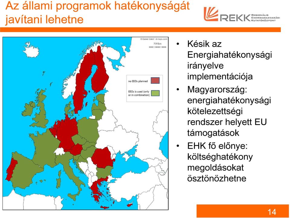 energiahatékonysági kötelezettségi rendszer helyett EU