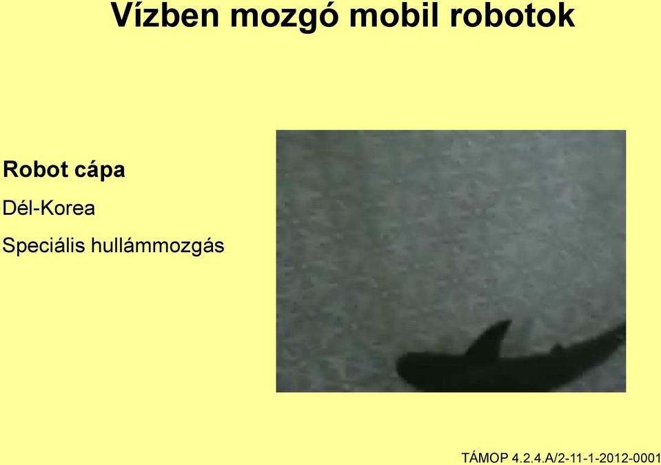 Robot cápa