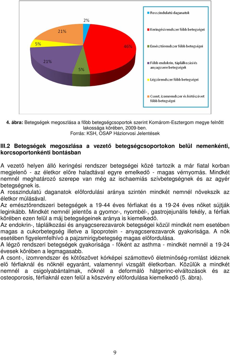 életkor elıre haladtával egyre emelkedı - magas vérnyomás. Mindkét nemnél meghatározó szerepe van még az ischaemiás szívbetegségnek és az agyér betegségnek is.