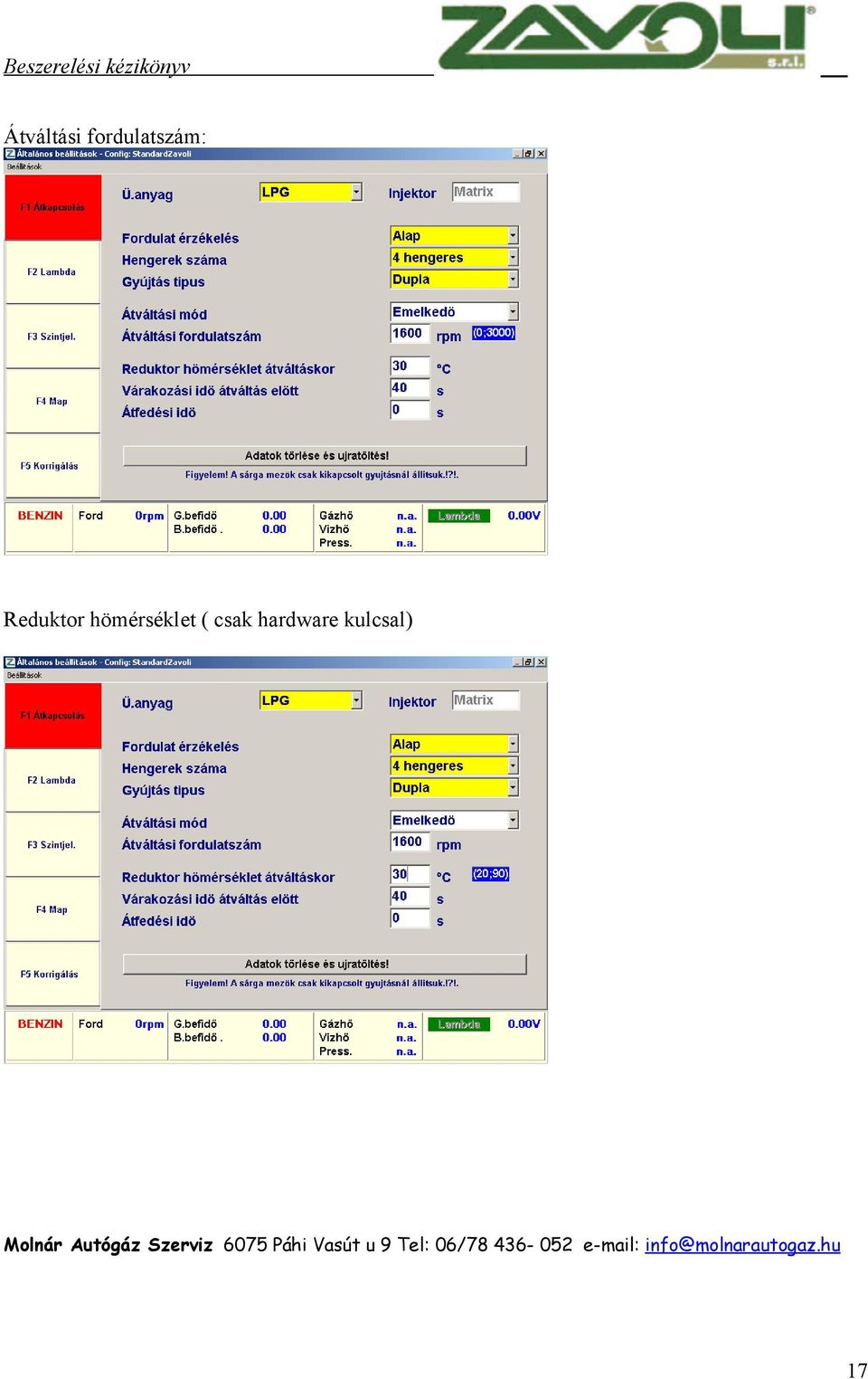 Molnár Autógáz Szerviz 6075 Páhi Vasút u