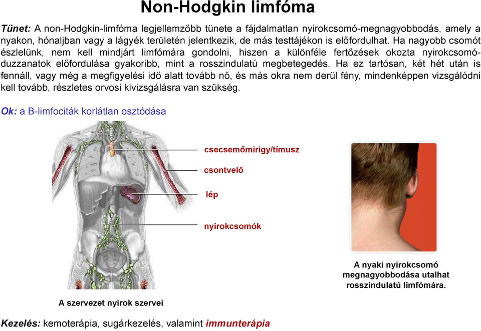 Ha ez tartósan, két hét után is fennáll, vagy még a megfigyelési idő alatt tovább nő, és más okra nem derül fény, mindenképpen vizsgálódni kell tovább, részletes orvosi kivizsgálásra van szükség.