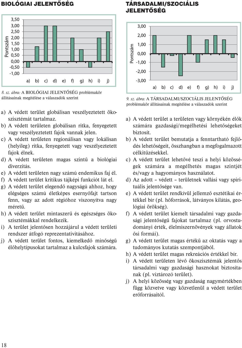 b) A védett területen globálisan ritka, fenyegetett vagy veszélyeztetett fajok vannak jelen.