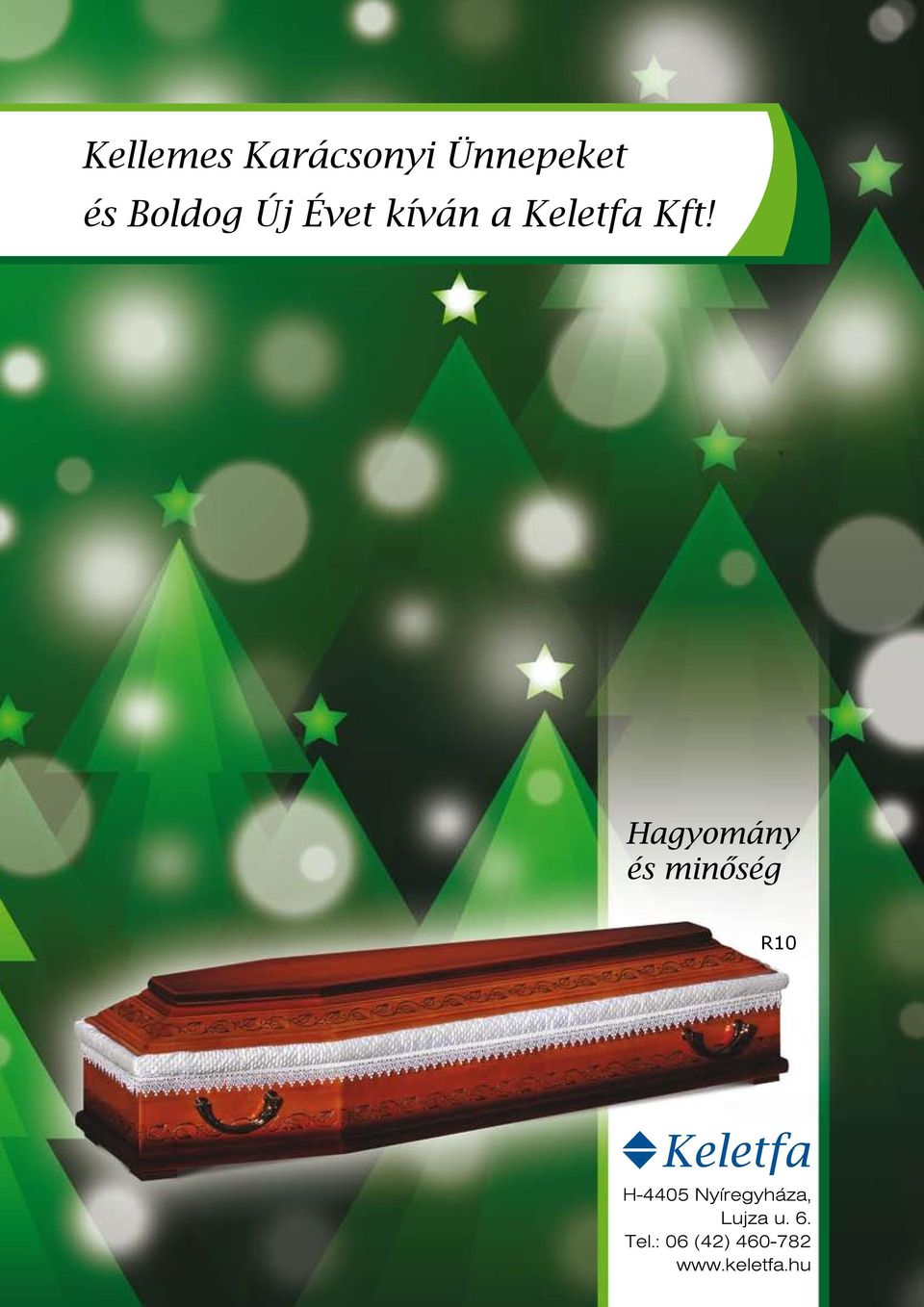 Évet kíván a Keletfa Kft!