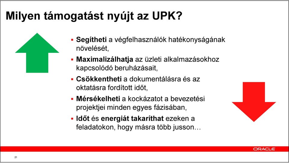 alkalmazásokhoz kapcsolódó beruházásait, Csökkentheti a dokumentálásra és az oktatásra