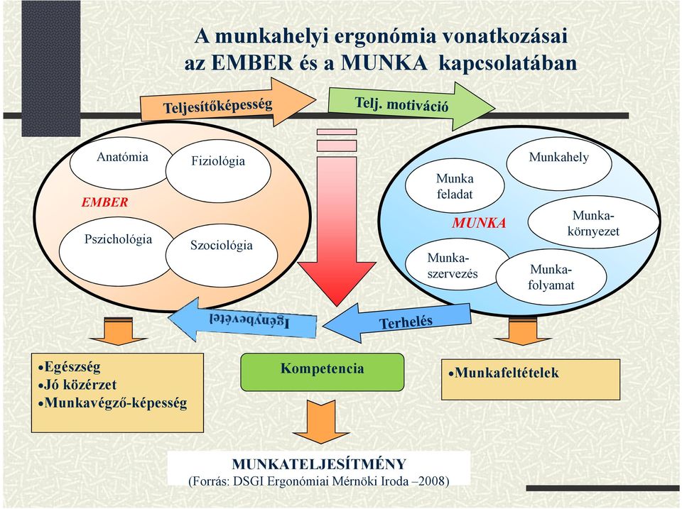 Munkafolyamat Munkaszervezés Munkakörnyezet Egészség Jó közérzet