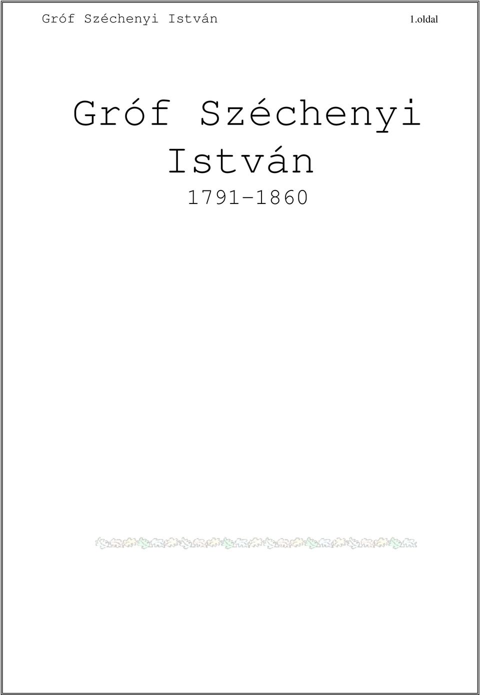 Széchenyi