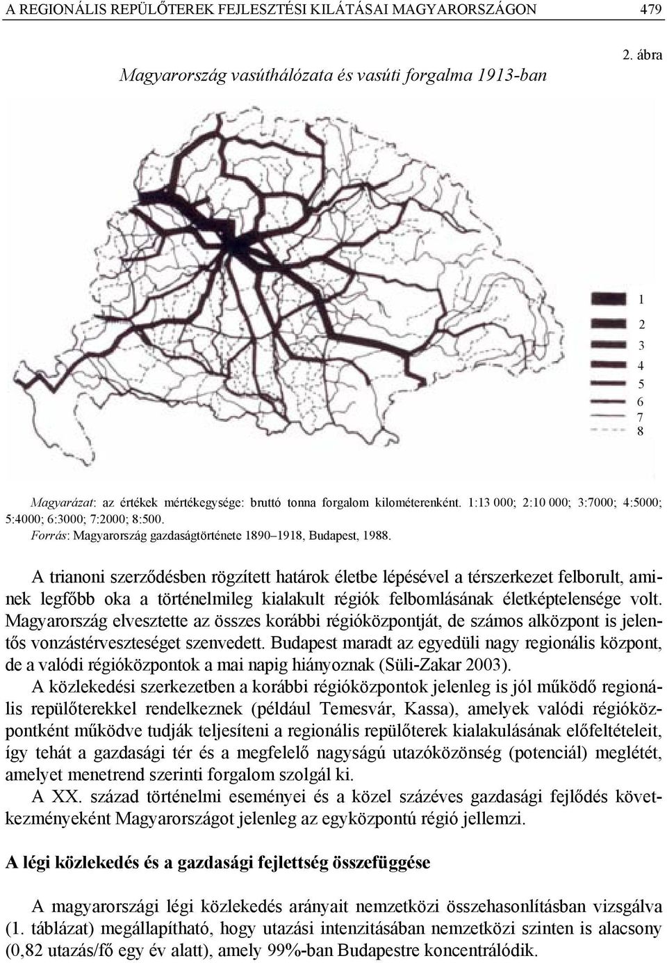 Forrás: Magyarország gazdaságtörténete 1890 1918, Budapest, 1988.