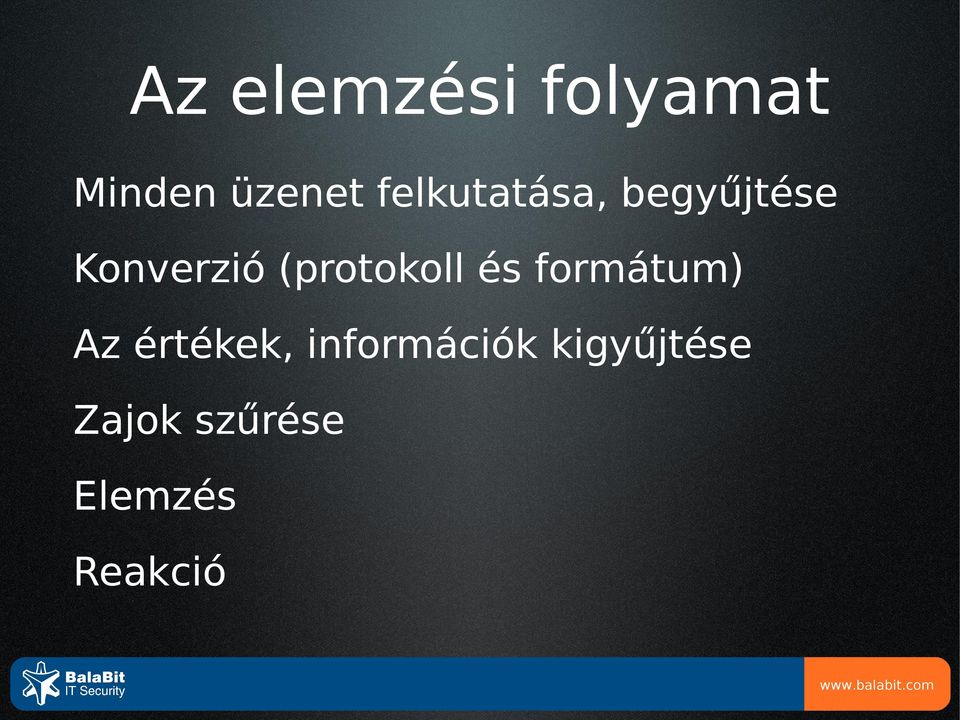 (protokoll és formátum) Az értékek,