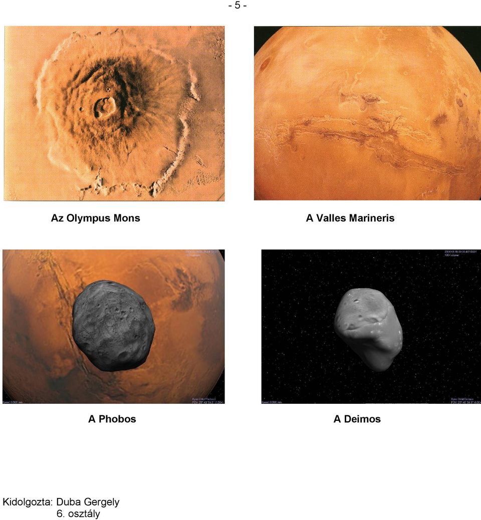 Phobos A Deimos