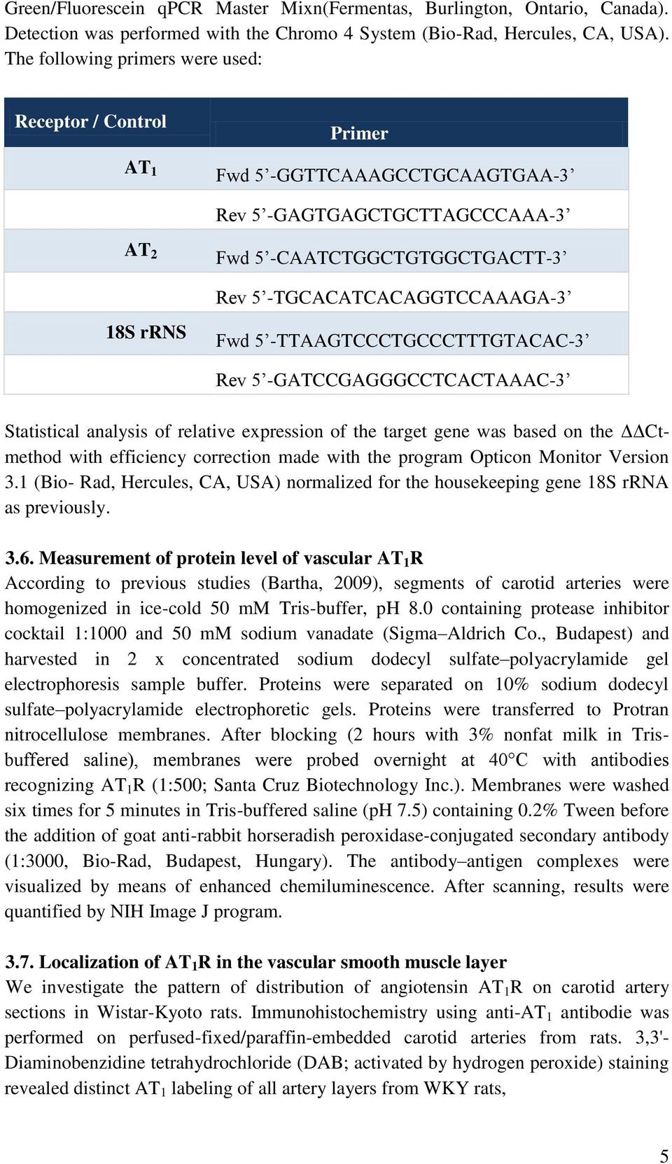 rrns Fwd 5 -TTAAGTCCCTGCCCTTTGTACAC-3 Rev 5 -GATCCGAGGGCCTCACTAAAC-3 Statistical analysis of relative expression of the target gene was based on the ΔΔCtmethod with efficiency correction made with