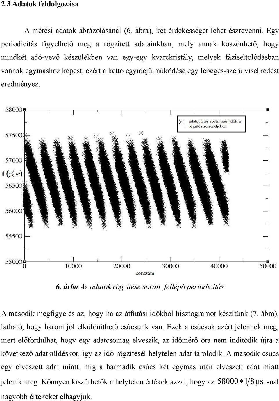 kettő egyidejű működése egy lebegés-szerű viselkedést eredményez. 6.