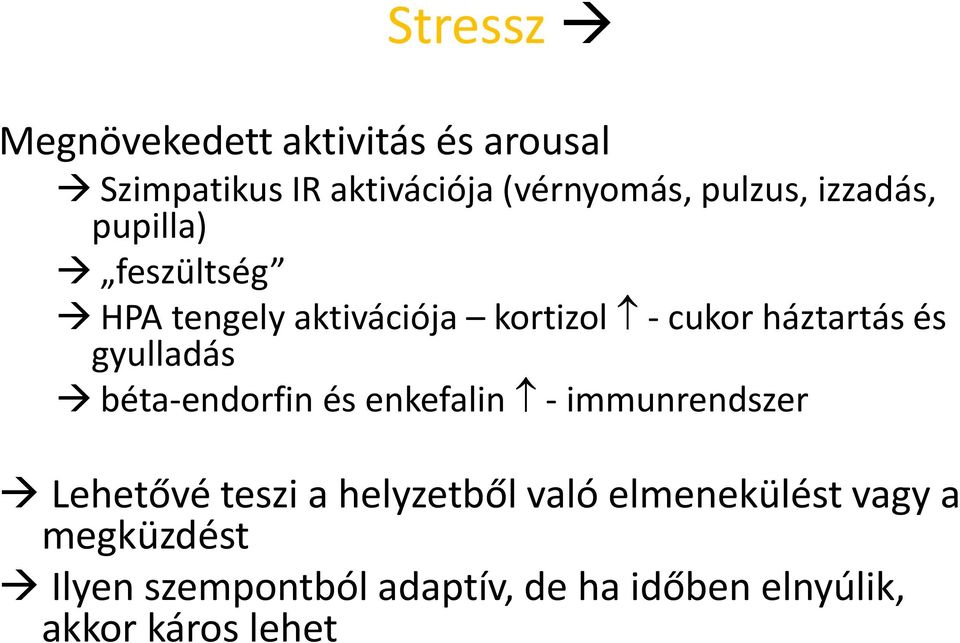 gyulladás béta-endorfin és enkefalin - immunrendszer Lehetővé teszi a helyzetből való